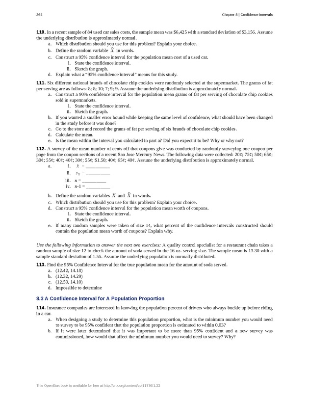 Business Statistics - Page 360