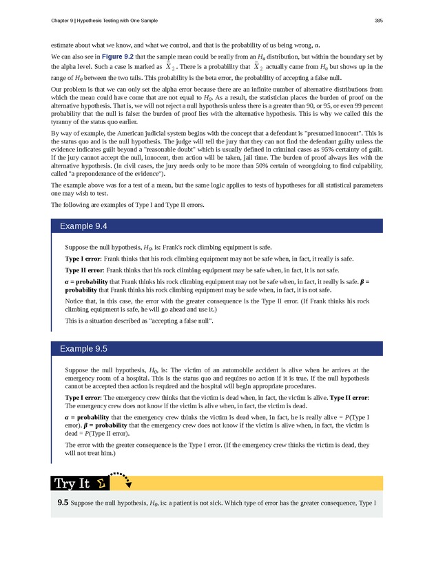 Business Statistics - Page 381