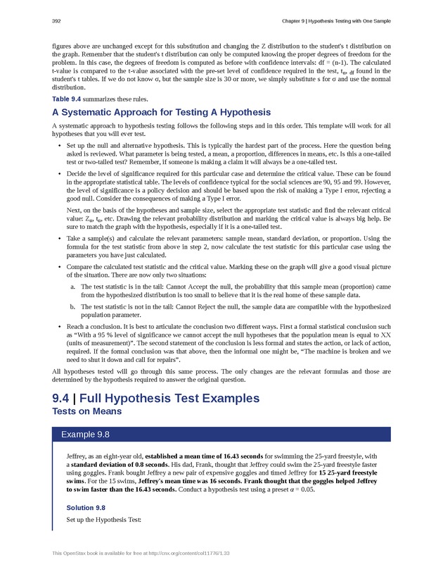 Business Statistics - Page 388