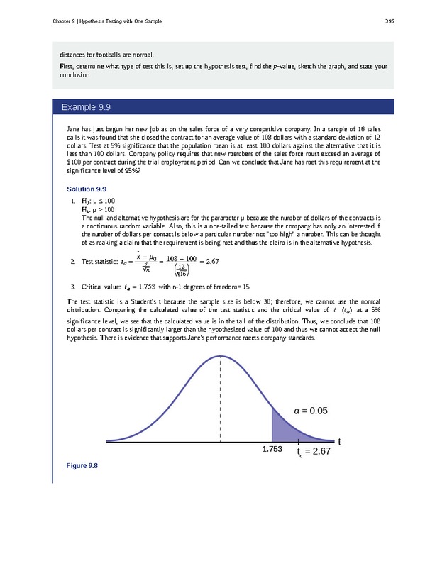 Business Statistics - Page 391