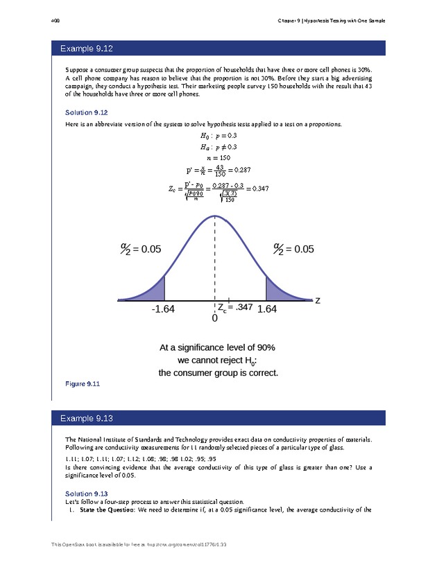 Business Statistics - Page 396