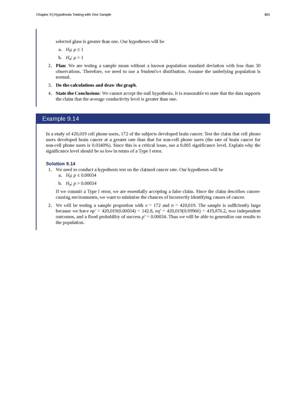 Business Statistics - Page 397
