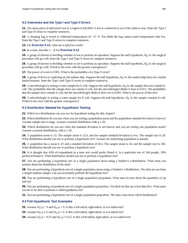 Business Statistics - Page 401