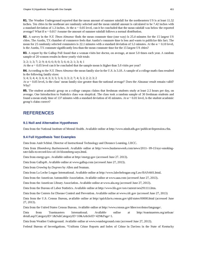 Business Statistics - Page 407