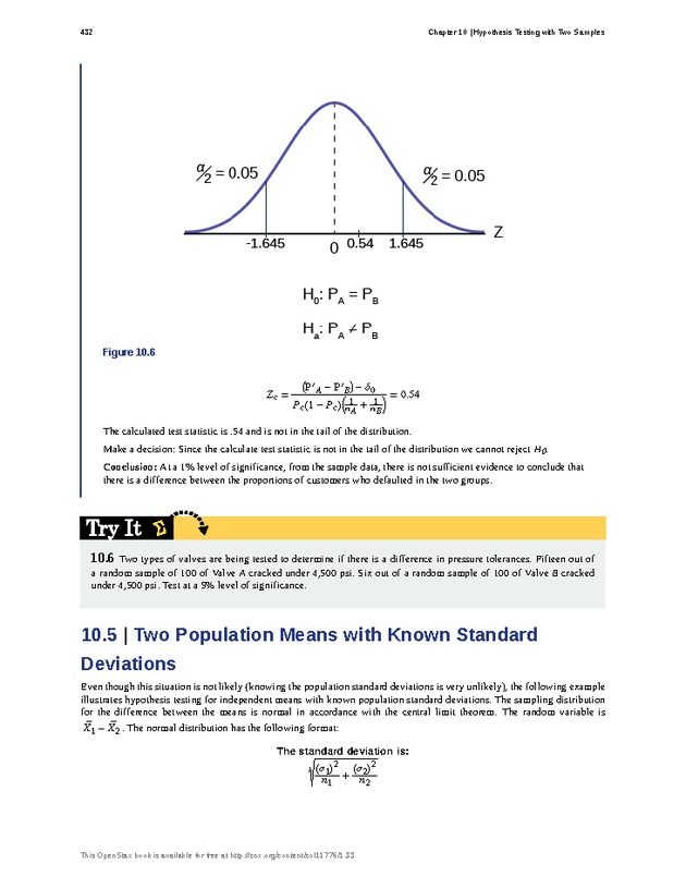 Business Statistics - Page 428