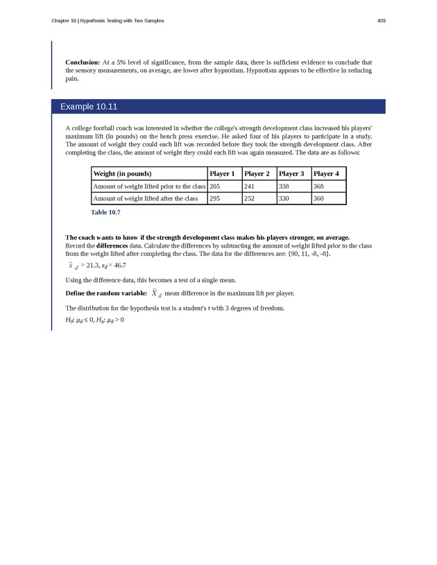 Business Statistics - Page 435