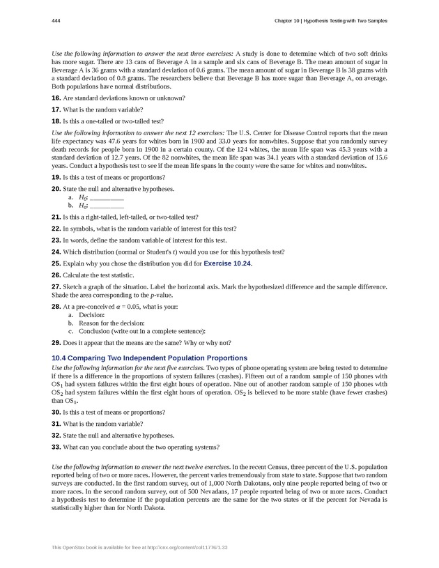 Business Statistics - Page 440