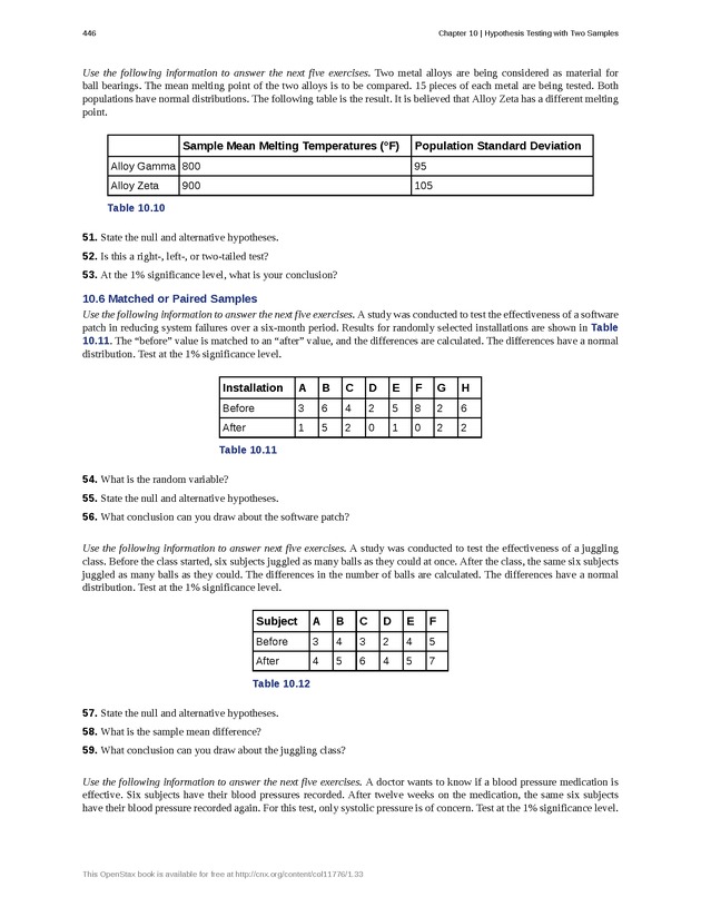 Business Statistics - Page 442