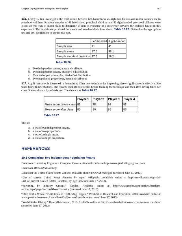 Business Statistics - Page 453