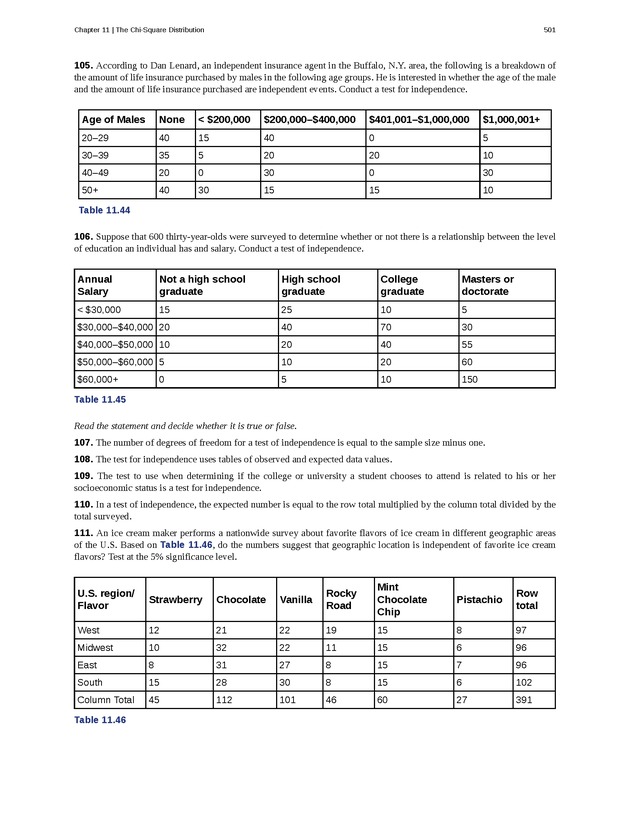 Business Statistics - Page 497