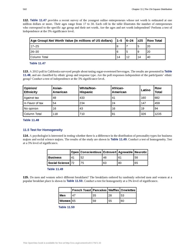 Business Statistics - Page 498