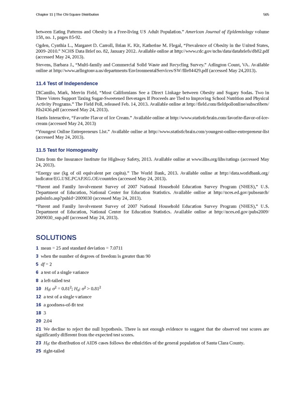Business Statistics - Page 501