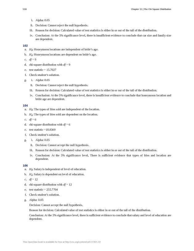 Business Statistics - Page 506