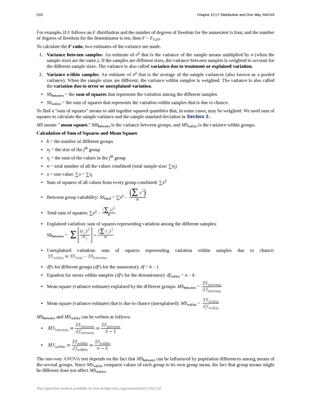 Business Statistics - Page 514
