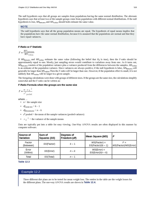 Business Statistics - Page 515