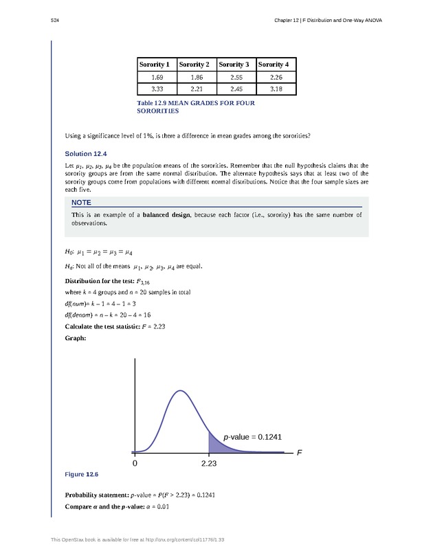 Business Statistics - Page 520