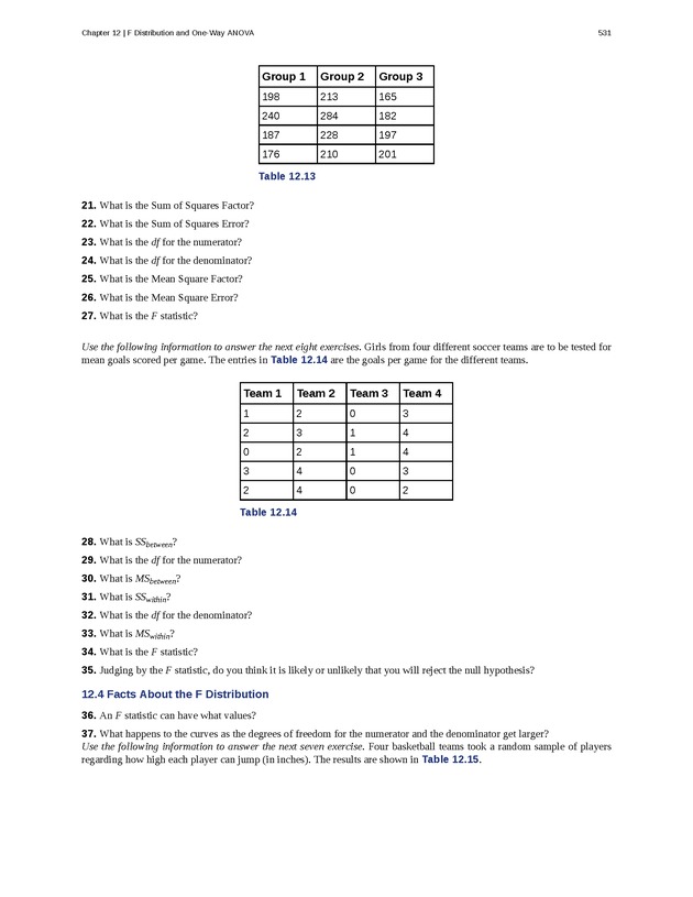 Business Statistics - Page 527