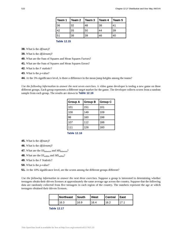 Business Statistics - Page 528