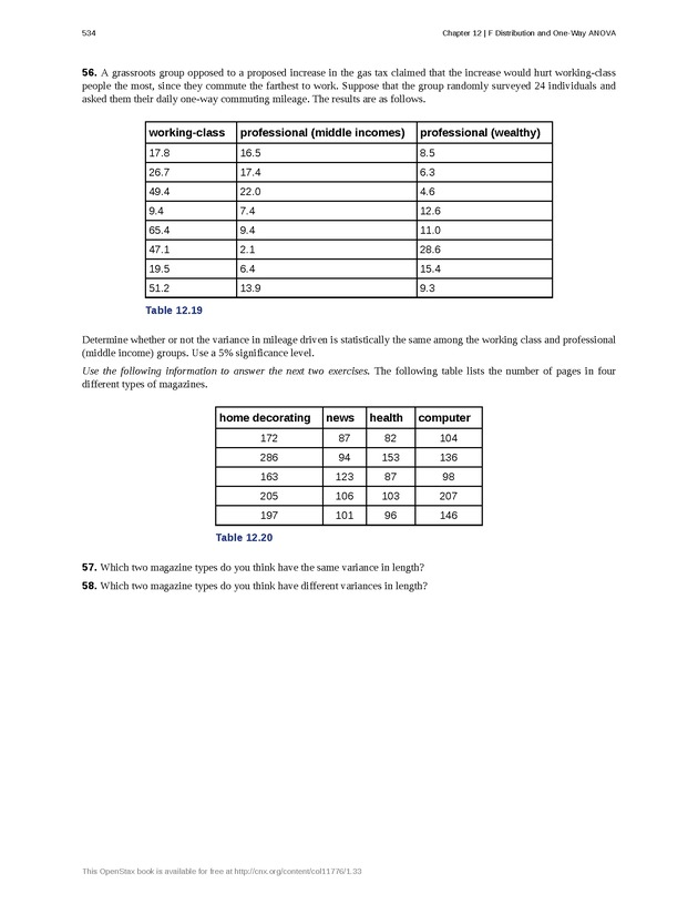 Business Statistics - Page 530