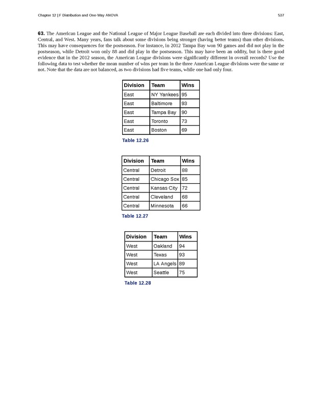 Business Statistics - Page 533