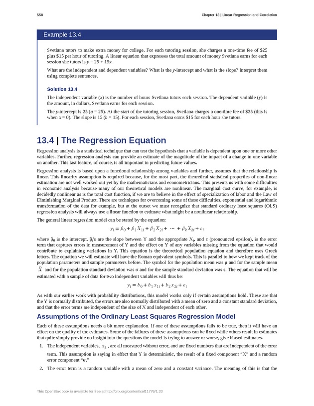 Business Statistics - Page 554