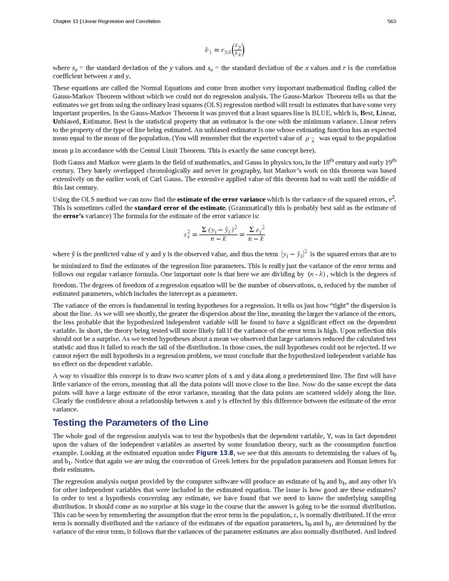 Business Statistics - Page 559