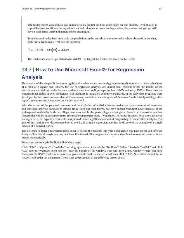 Business Statistics - Page 573