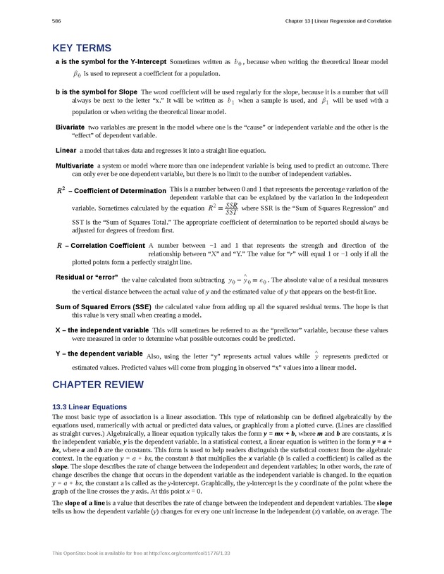 Business Statistics - Page 582