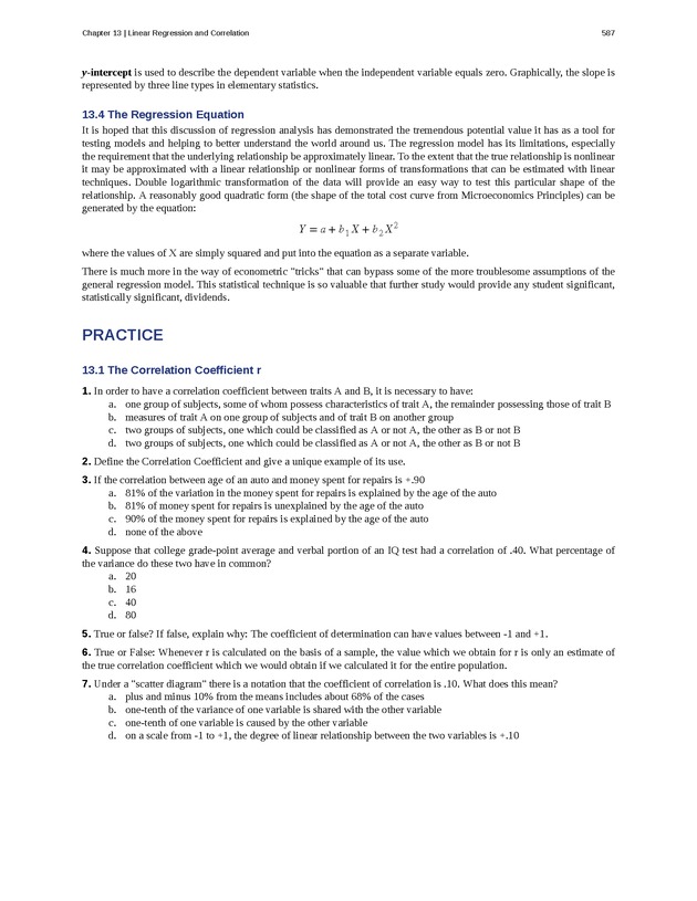 Business Statistics - Page 583