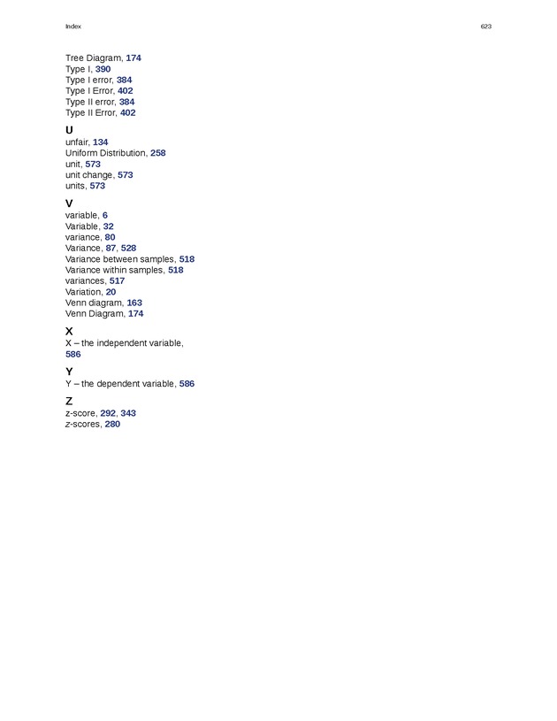 Business Statistics - Page 619