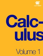 Calculus Volume 1