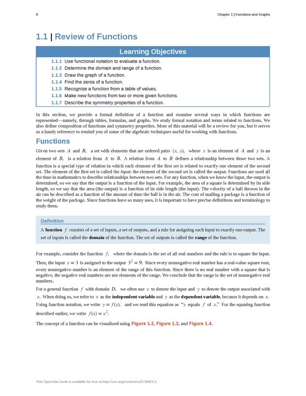 Calculus Volume 1 - Page 2