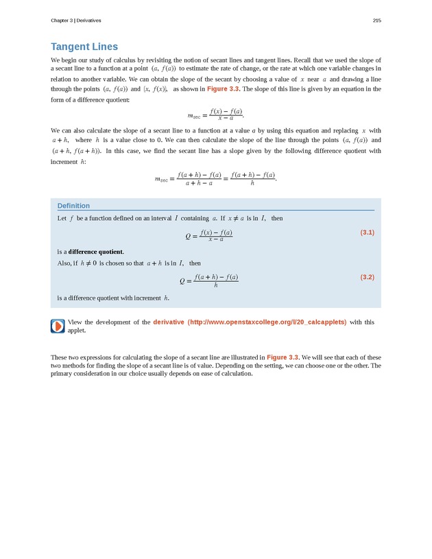 Calculus Volume 1 - Page 209