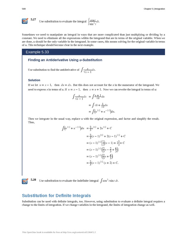 Calculus Volume 1 - Page 582