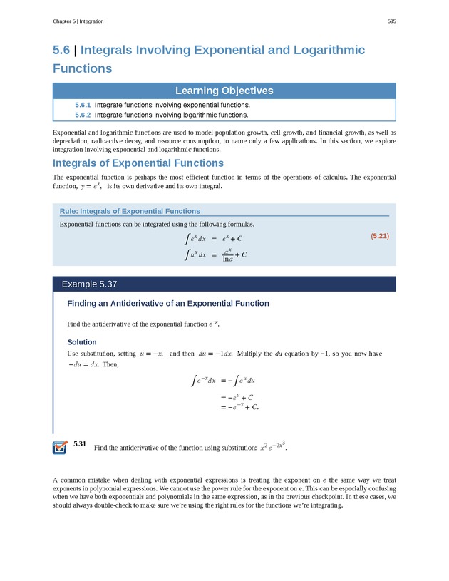Calculus Volume 1 - Page 589