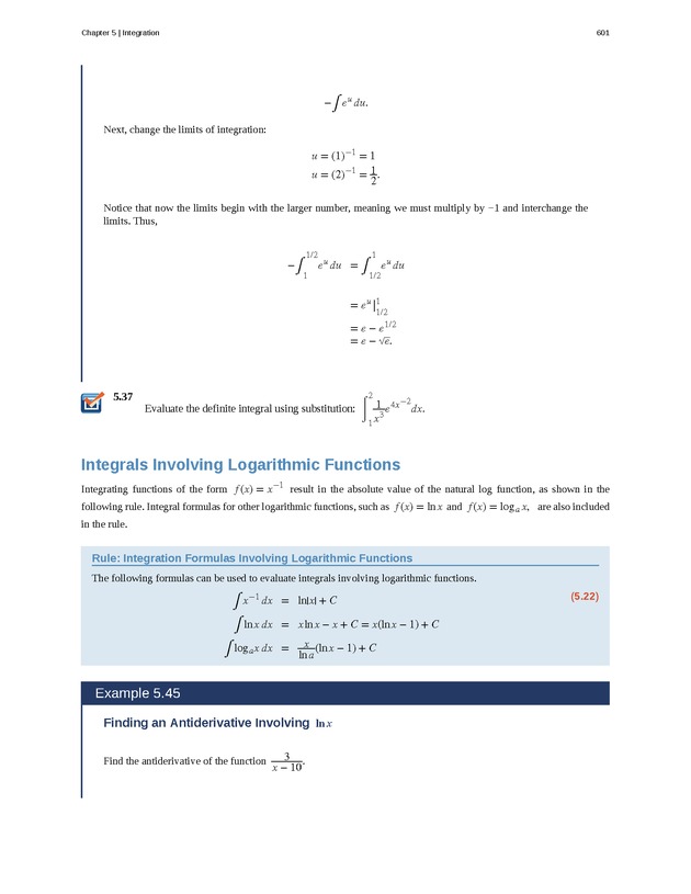 Calculus Volume 1 - Page 595
