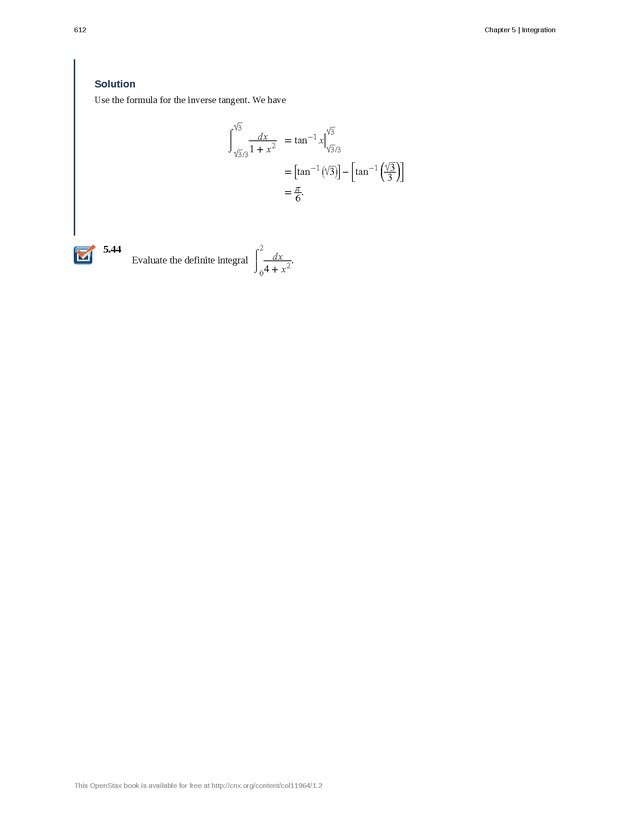 Calculus Volume 1 - Page 606