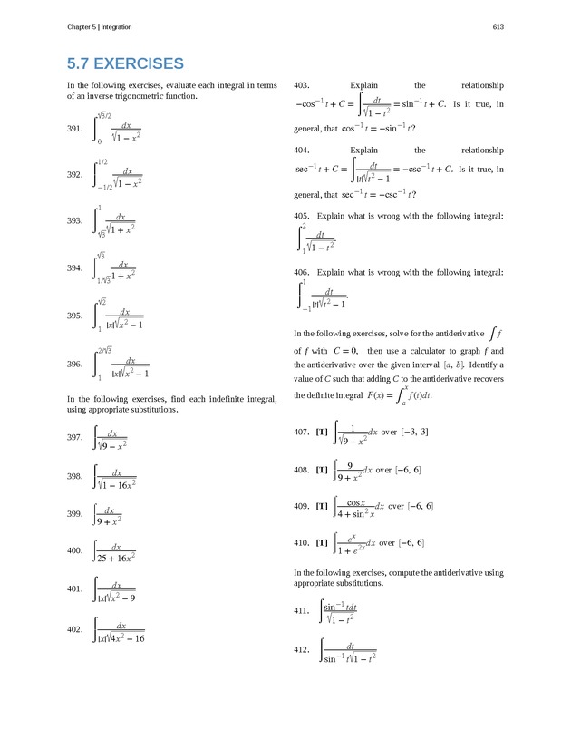Calculus Volume 1 - Page 607