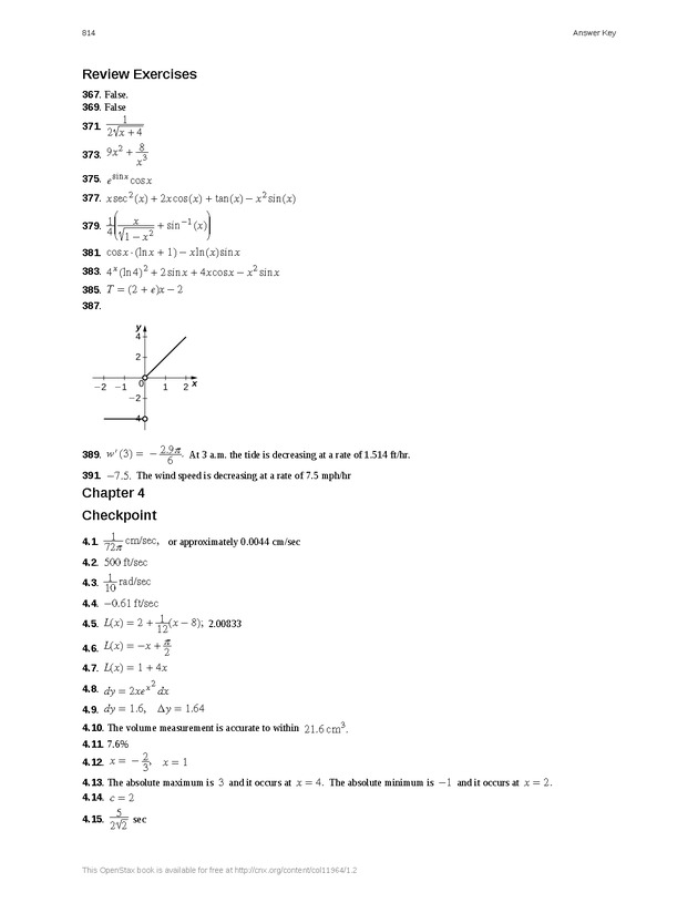 Calculus Volume 1 - Page 808