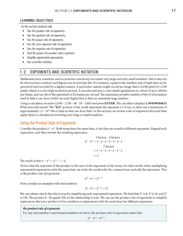 College Algebra - Page 17