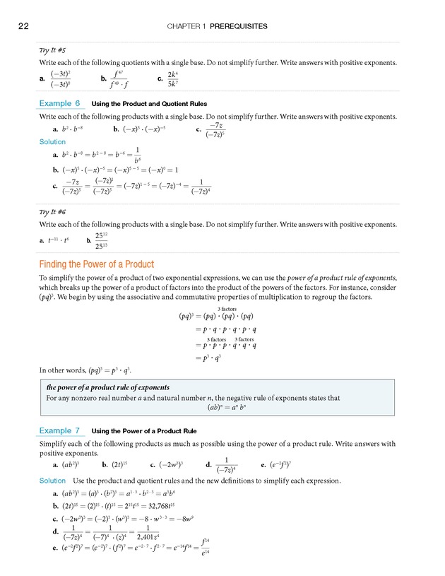 College Algebra - Page 22