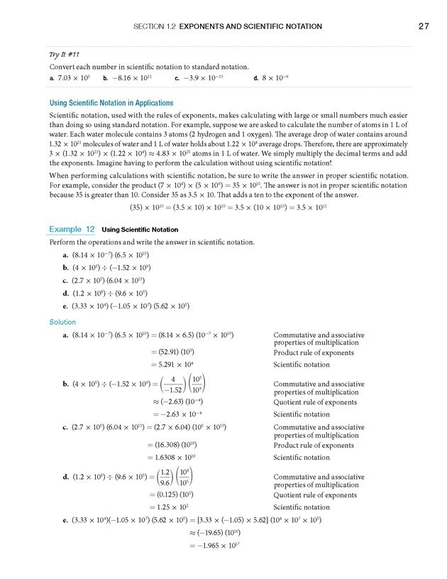 College Algebra - Page 27