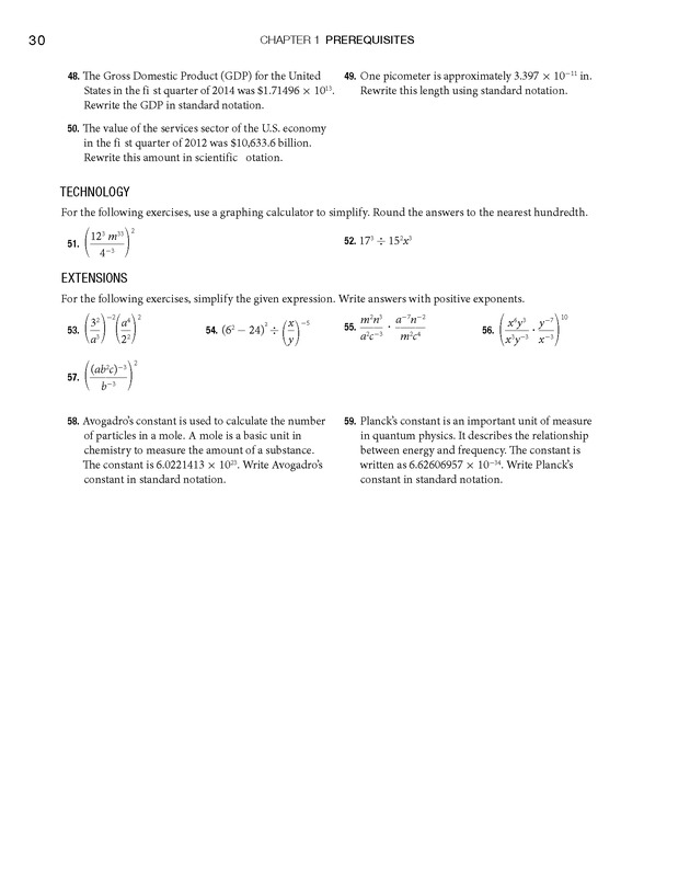 College Algebra - Page 30