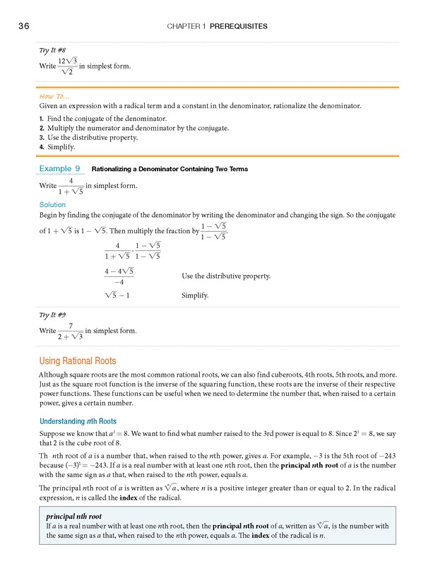 College Algebra - Page 36