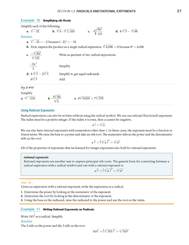 College Algebra - Page 37