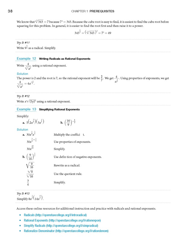 College Algebra - Page 38