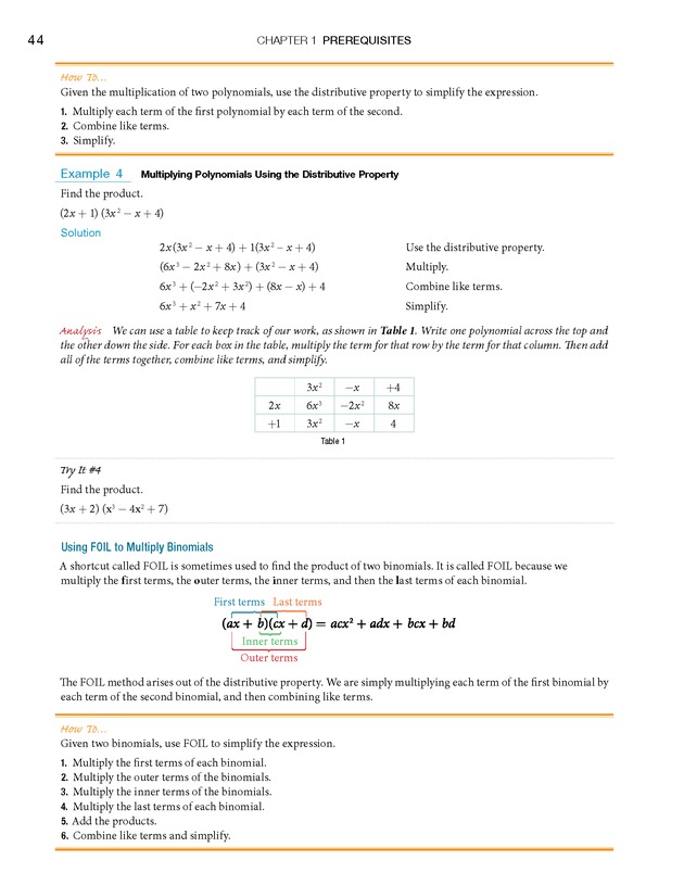 College Algebra - Page 44
