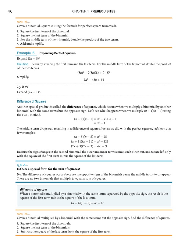 College Algebra - Page 46