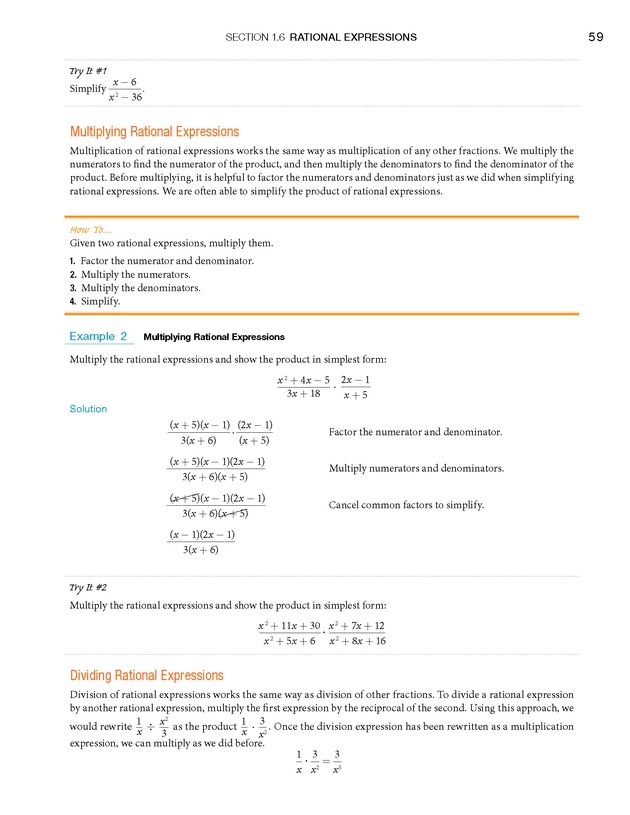 College Algebra - Page 59