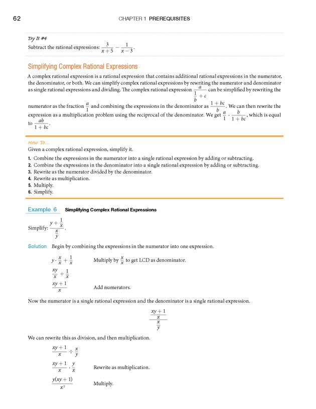 College Algebra - Page 62